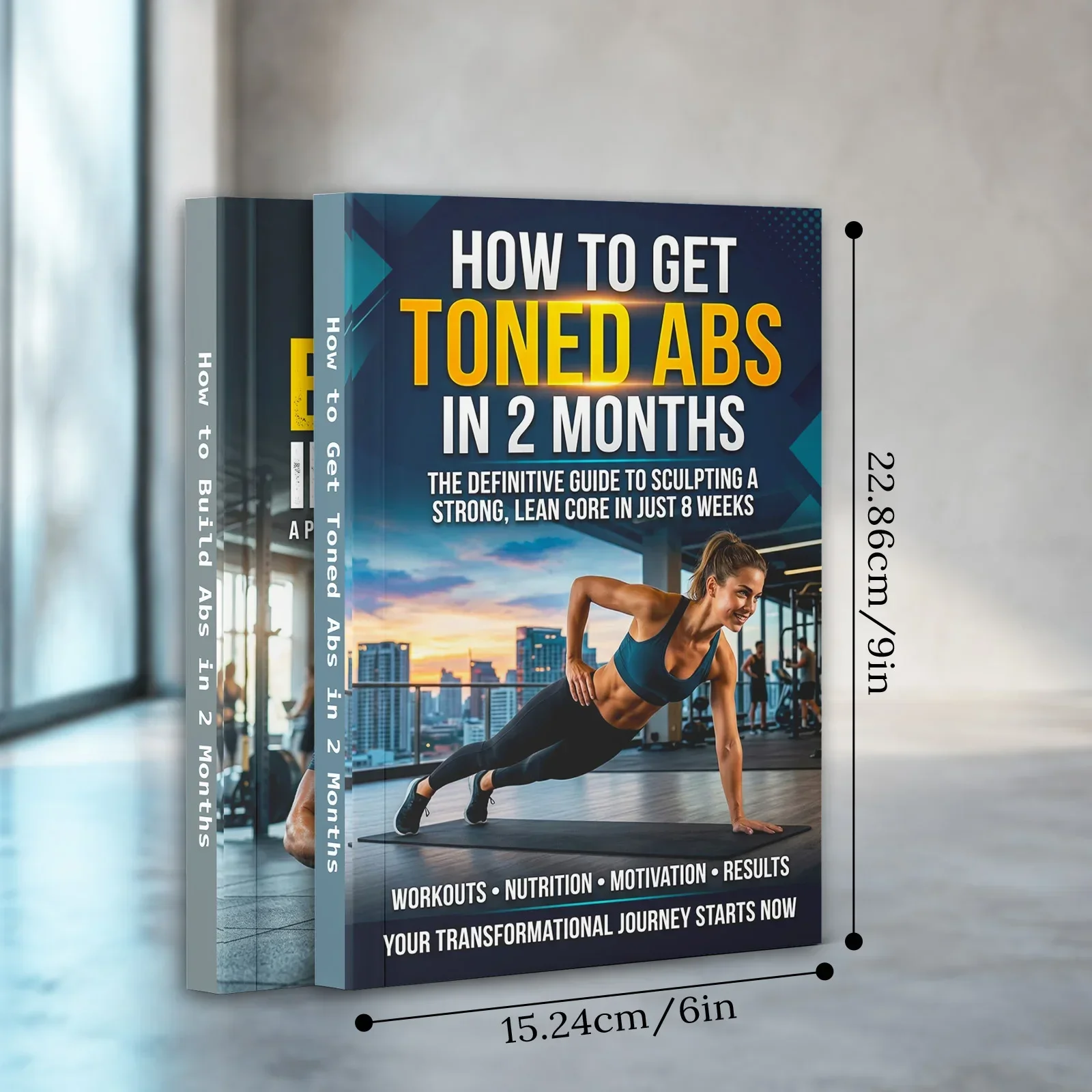 2-Book Abs Training Guide Set  - Nutrition Fitness Books review and price