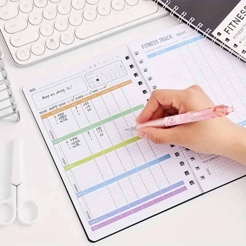 Fitness Journal Notebook Daily - Fitness Nutrition Journal review and price