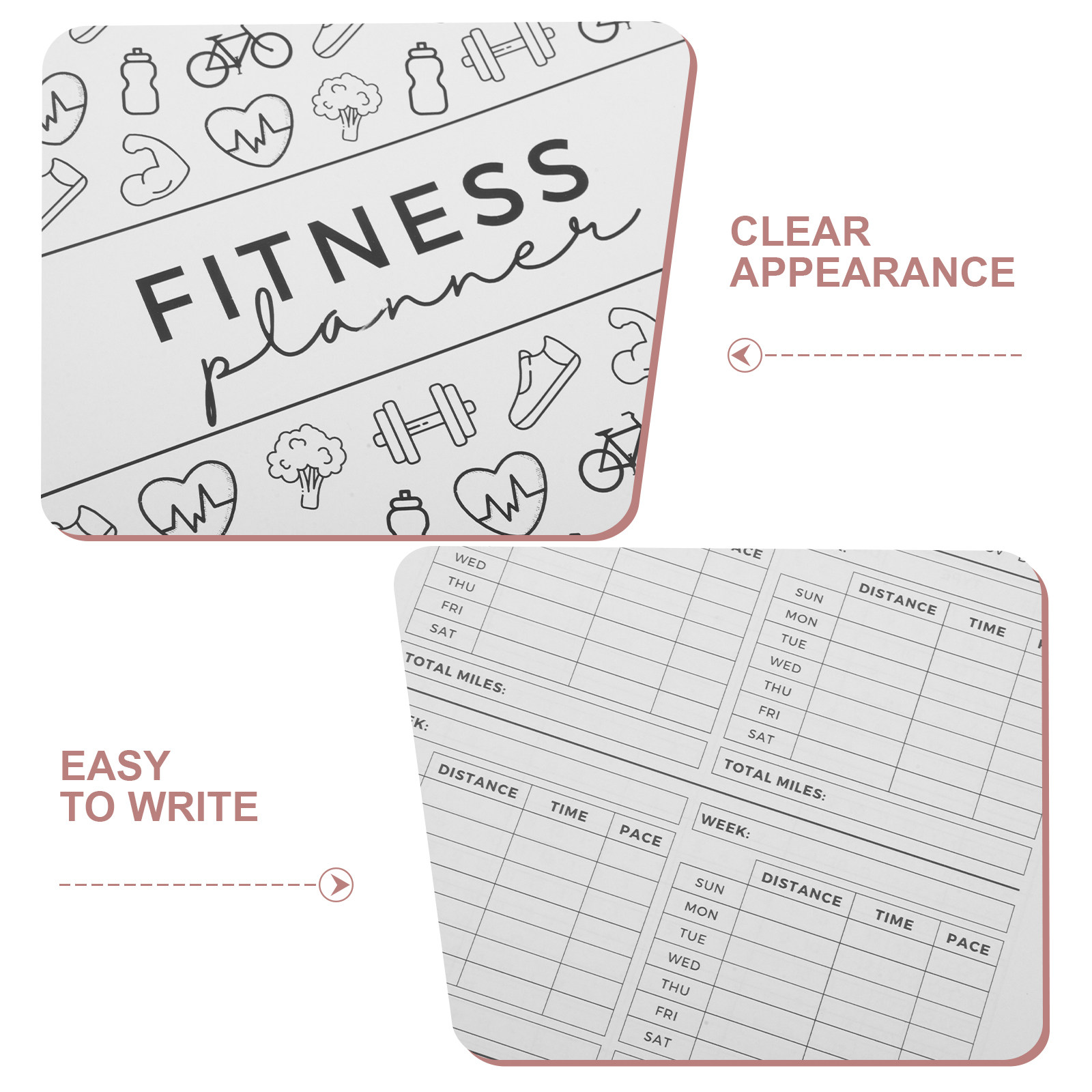 Fitness Planner Fitness Workou - Nutrition Fitness Books review and price